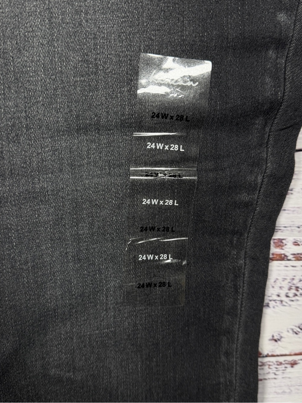 Plus Size KanCan™ Skinny High Rise Black Jean size 24W - Picture 6 of 9